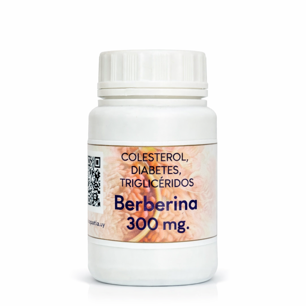 Berberina 300mg - 30 cápsulas