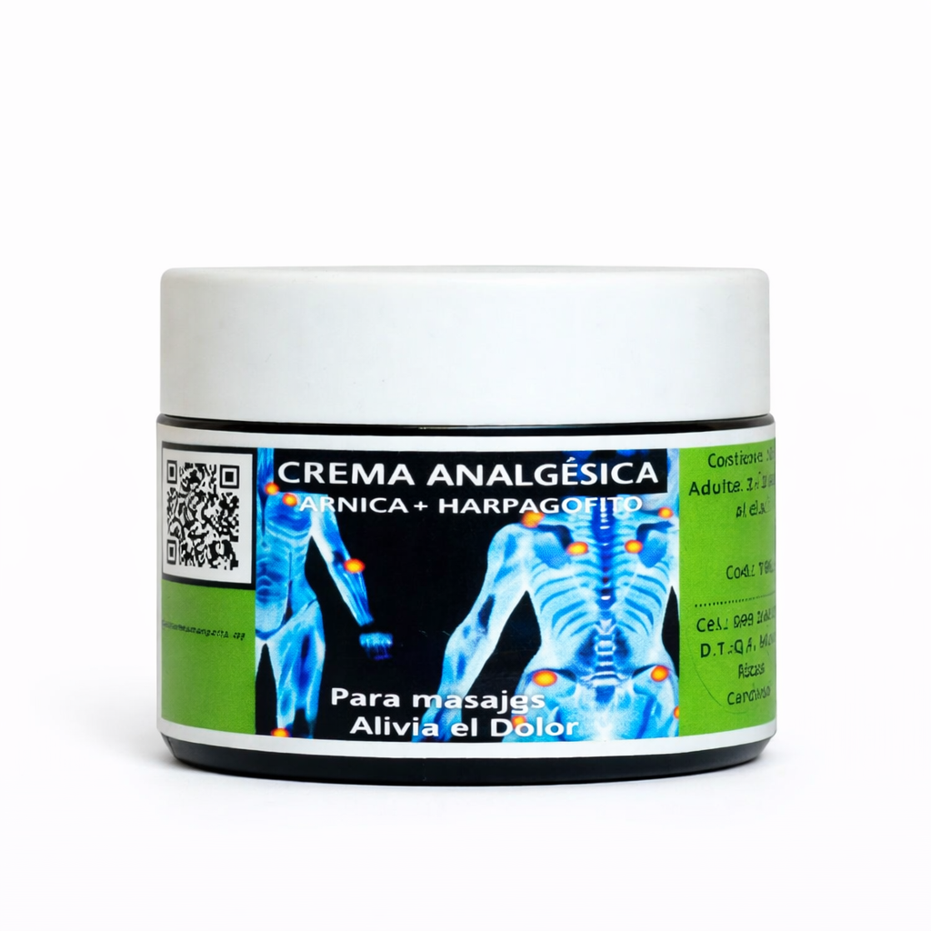Crema Analgésica (Arnica y Harpagofito) · 50gr