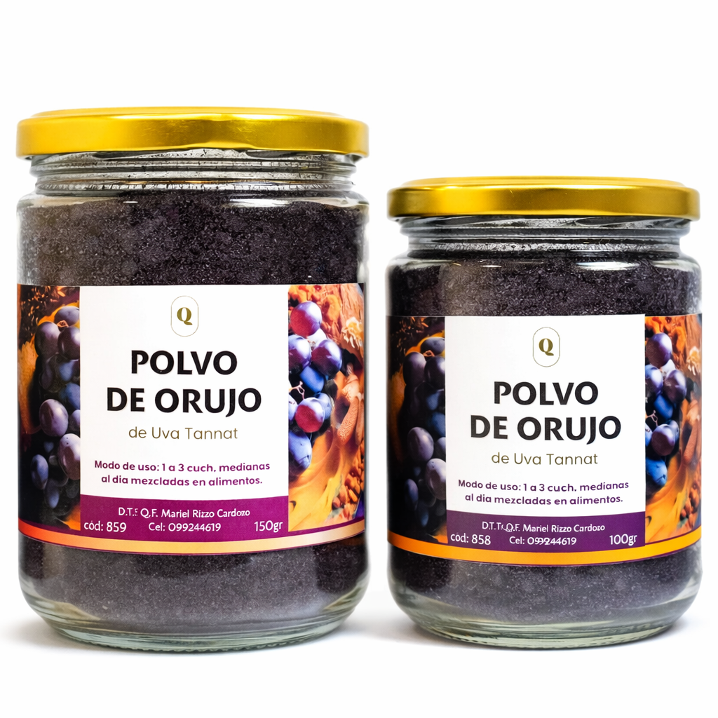 Polvo de Orujo de Uva Tannat - 100gr