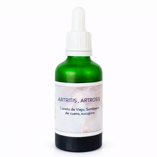 Artritis y Artrosis (Sucupira, Canela de Viejo, Sombrero de Cuero) · 50ml