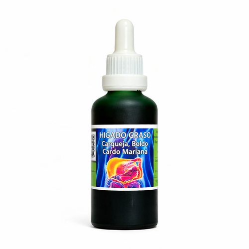 Gotas para Hígado Graso (Carqueja, Boldo y Cardo Mariano) · 50ml