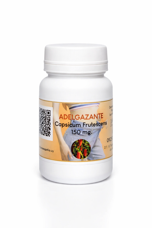 Capsicum Frutescens - 30 cápsulas