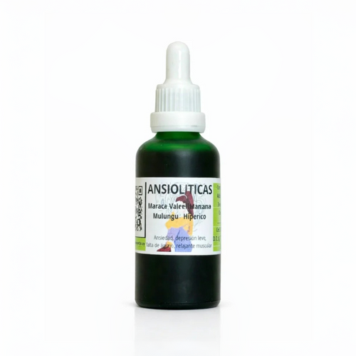 Gotas Ansiolíticas (Maracuyá, Valeriana, Mulungu, Manzanilla e Hipérico) · 50ml